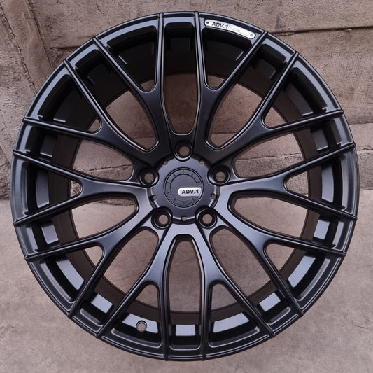 SET DE LLANTAS 5D5. Aro 17 - 4x108 .Color Negro Mate .(334-14).