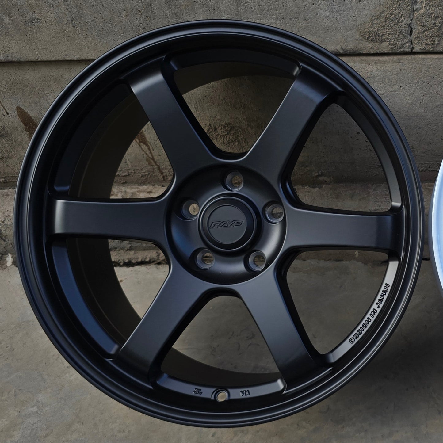 SET DE LLANTAS VOLK TE37 COLOR Negro Mate. Aro 18 - 5x114 (ZR853)