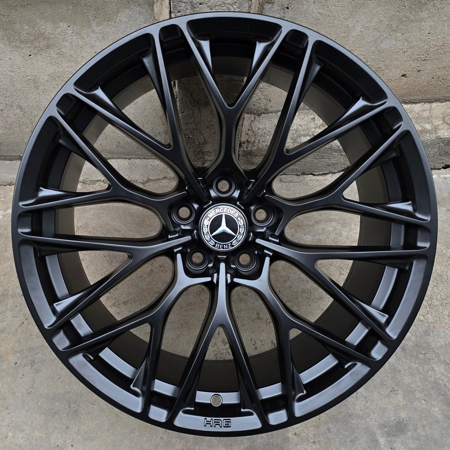 SET DE LLANTAS MERCEDEZ*. Aro 19 - 5x112. Color Negro Mate. (JT088)