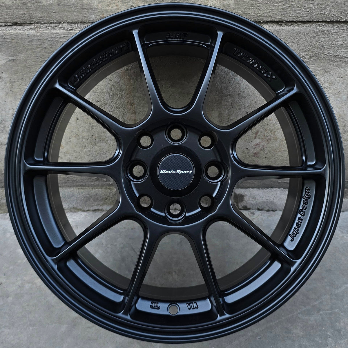 SET DE 4 LLANTAS WEDSPORT. Aro 15 - 4x100, 4x114. Doble Apernadura. Color Negro Mate. (FF2)