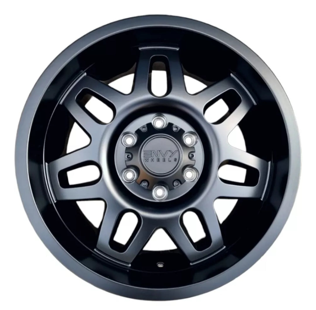 SET DE LLANTAS MODELO A256292 . Aro-18-6x139 .Color Negro .(A256292).