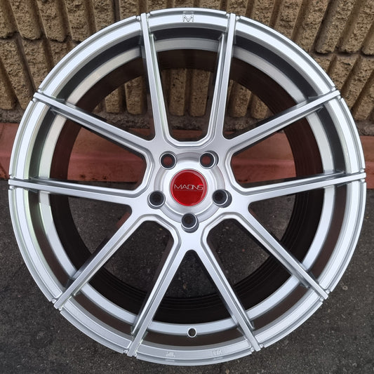 SET DE LLANTAS MODELO MR10 COLOR Plateado. Aro 19 - 5x112. (MR10)