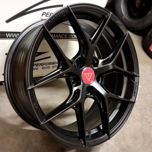 SET DE LLANTAS VLF 20 COLOR Negro. Aro 18 - 5x108 (VLF20)