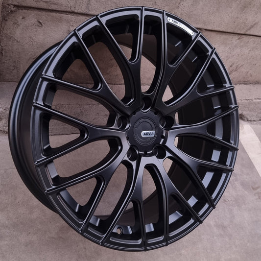 SET DE LLANTAS 5D5. Aro 17 - 4x108 .Color Negro Mate .(334-14).