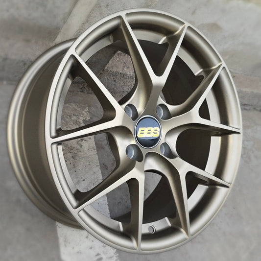 SET DE LLANTAS BBS FIR. Aro 15-4x100. Color Bronce. (5308)