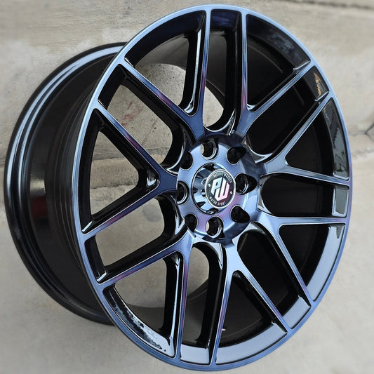 SET DE LLANTAS MODELO  RAGNO. Aro 15-4x100, 4X108 .Color Grafito .(RAGNO).