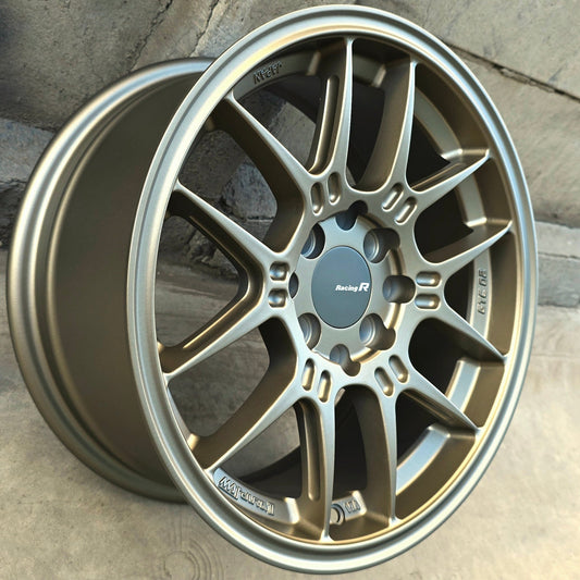 SET DE LLANTAS MODELO GTC02. Aro 15-4x100, 4x114 .Color Bronce .(GTC02).