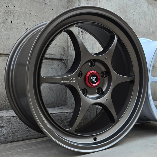SET DE LLANTAS ENKEI PF06. Aro 18 - 5x114. .Color Bronce .(RGW013FF).