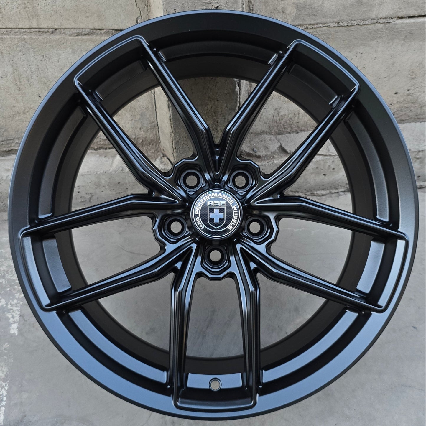 SET DE LLANTAS HRE  COLOR Negro Mate. Aro 18 - 5x112 (FF-21)
