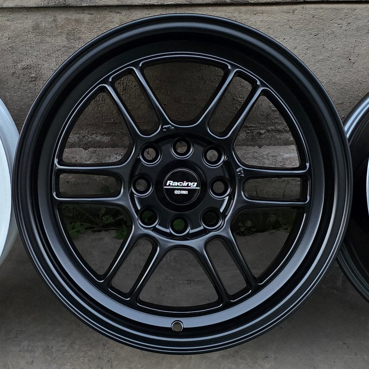 SET DE LLANTAS ENKEI RPF1. Aro 15-4x100, 4x114. Color Negro Mate. (RPF1)