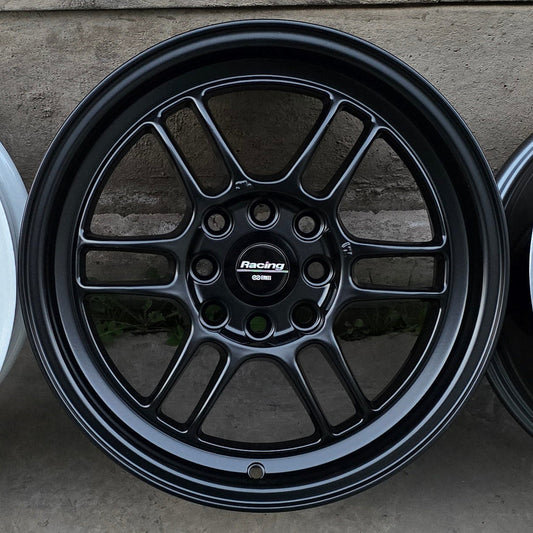 SET DE LLANTAS ENKEI RPF1. Aro 15-4x100, 4x114. Color Negro Mate. (RPF1)