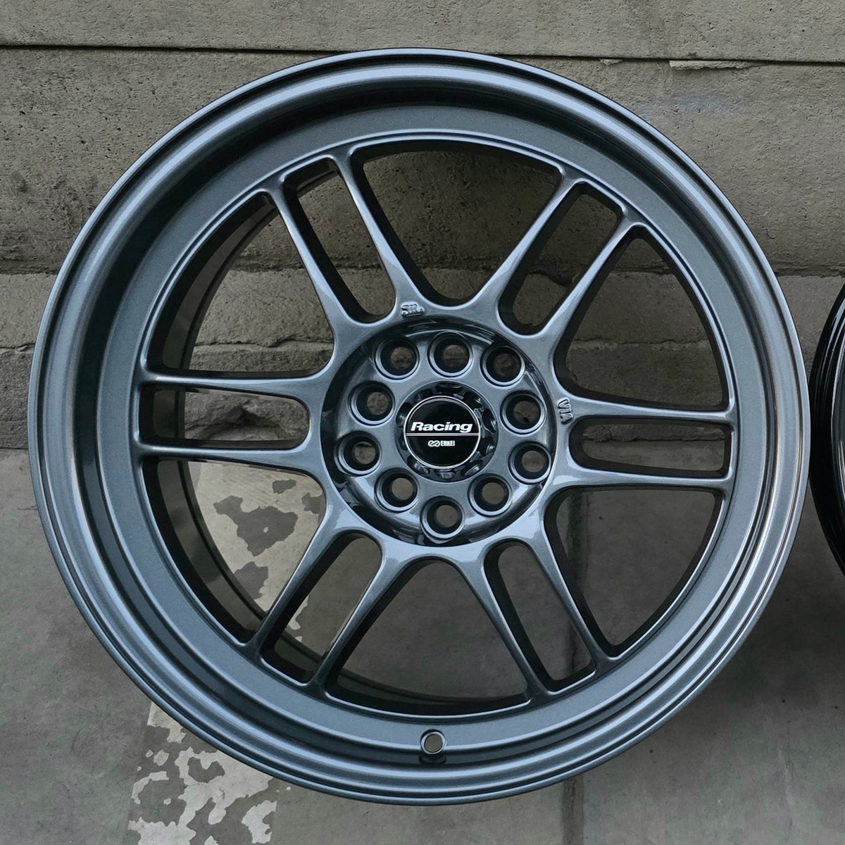 SET DE 4 LLANTAS ENKEI RPF1 COLOR Grafito. Aro 17- 4x100, 4x114 (RPF1 ...