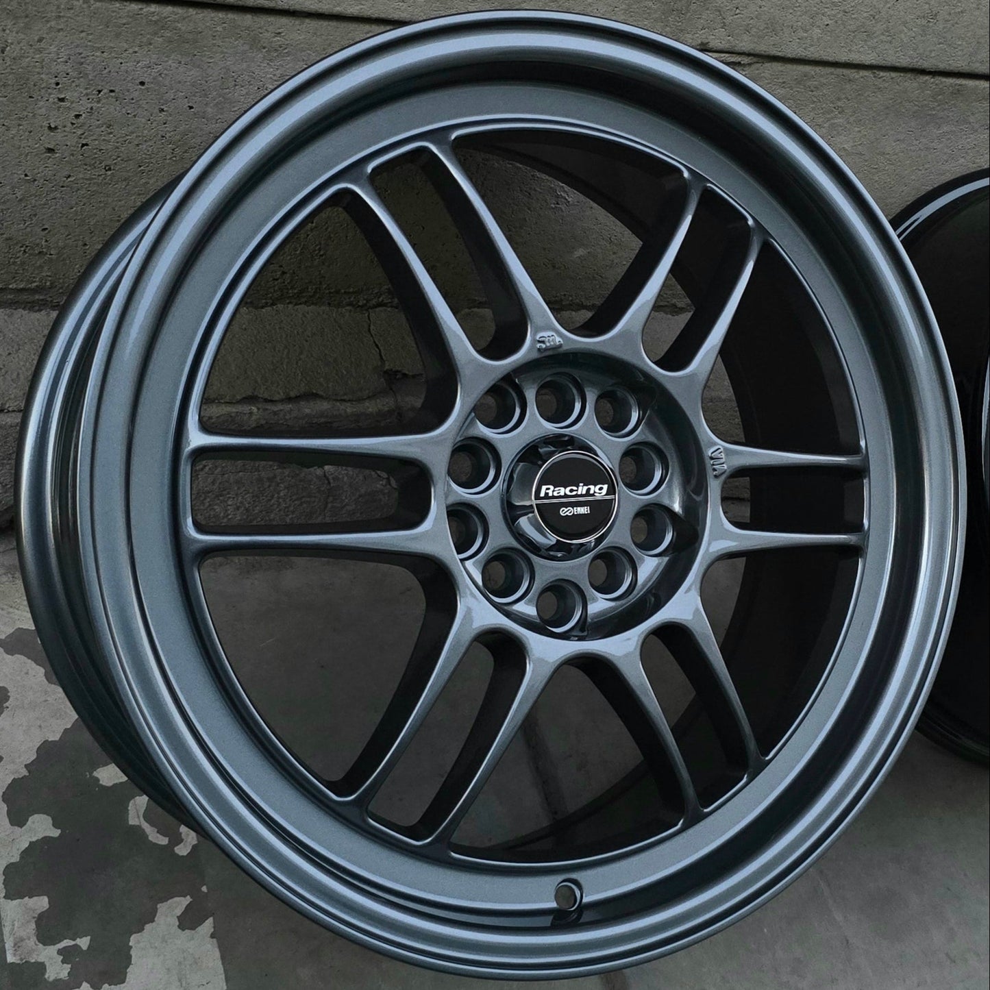 SET DE LLANTAS ENKEI RPF1 COLOR Grafito. Aro 17- 5x100, 5x114 (RPF1)
