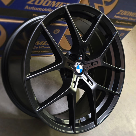 SET DE LLANTAS BMW COLOR Negro Mate. Aro 18 - 5x112 (779)
