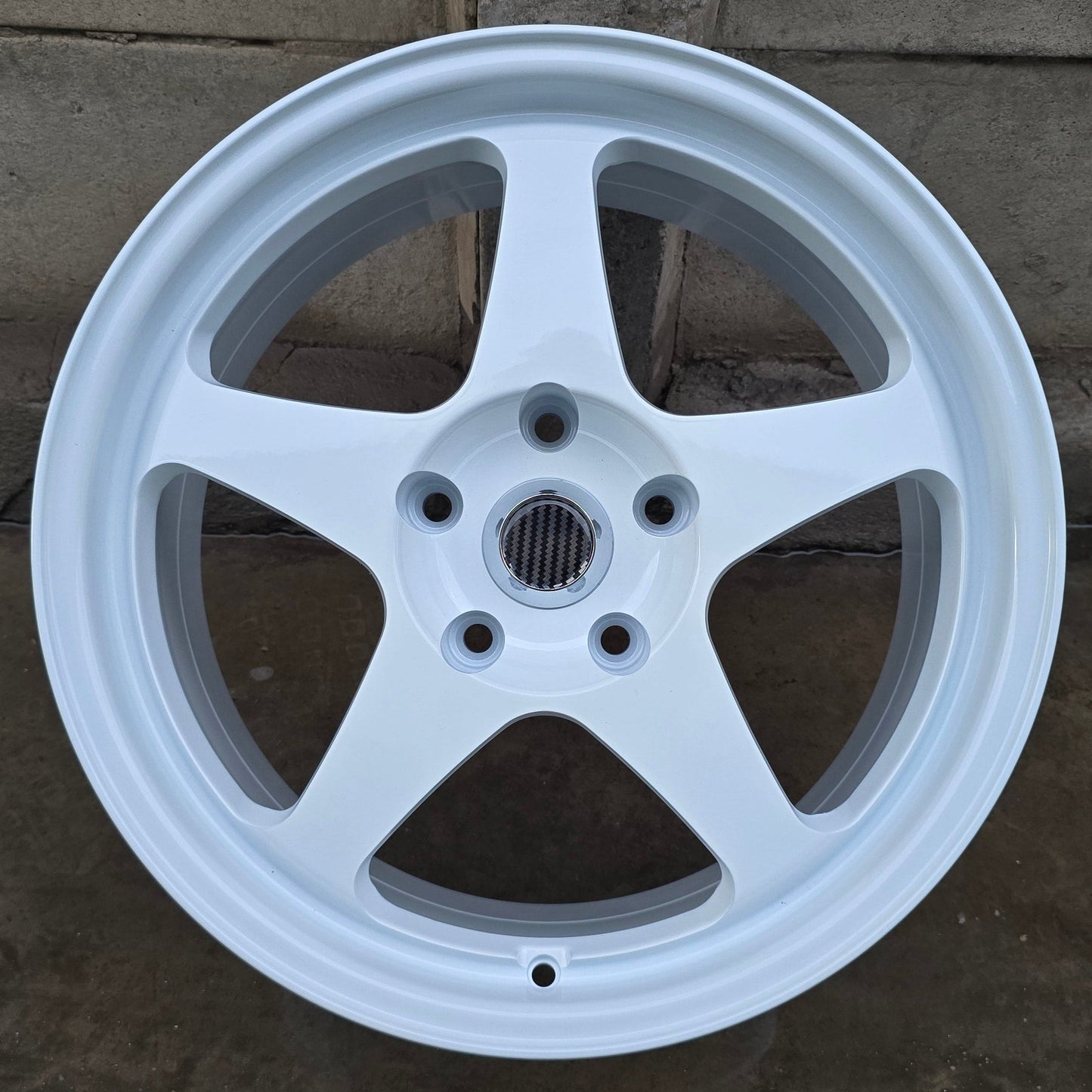 SET DE LLANTAS EVO REGAMASTER. Aro 17 - 5x120. Color Blanco. (FTX014)