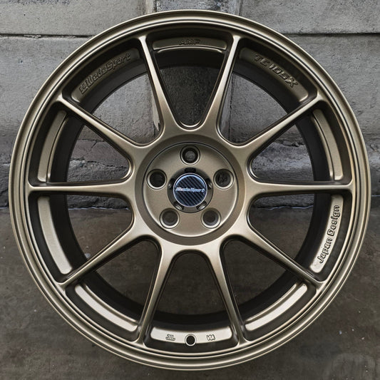 SET DE LLANTAS WEEDSPORT TC105 COLOR Bronce. Aro 17 - 5x114 (DX109)