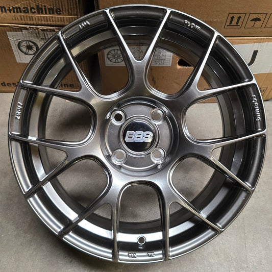 SET DE LLANTAS BBS REV7. Aro 16 - 5x114 .Color Grafito Metalizado .(ZR-V7).