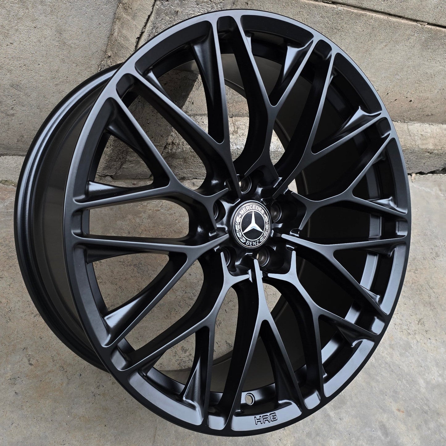 SET DE LLANTAS MERCEDEZ*. Aro 19 - 5x112. Color Negro Mate. (JT088)