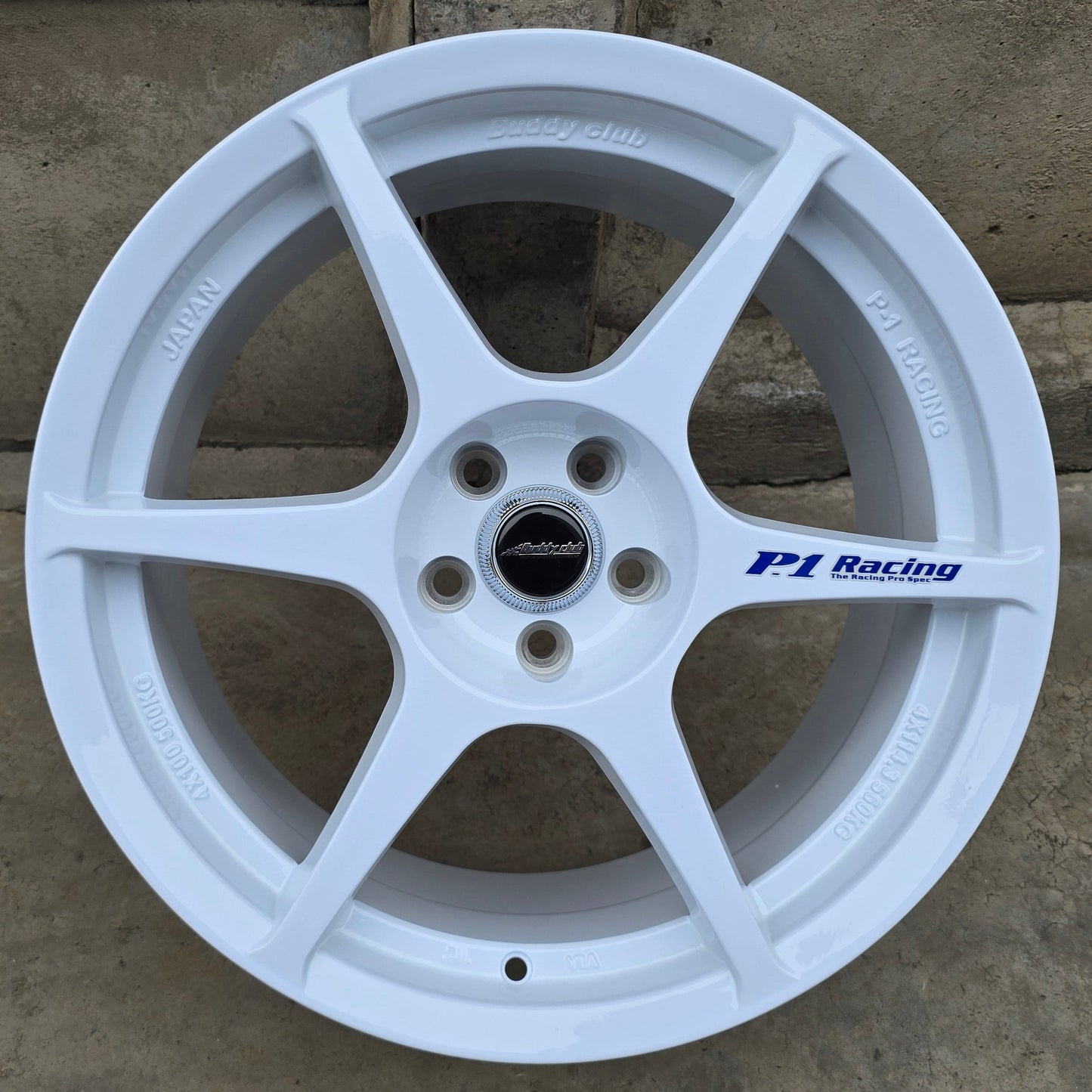 SET DE LLANTAS P1. Aro 17 - 5x100. Color Blanco. (6051)