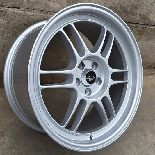 SET DE LLANTAS ENKEI. Aro 17 - 5x100. Color Plateado. (FBX058)