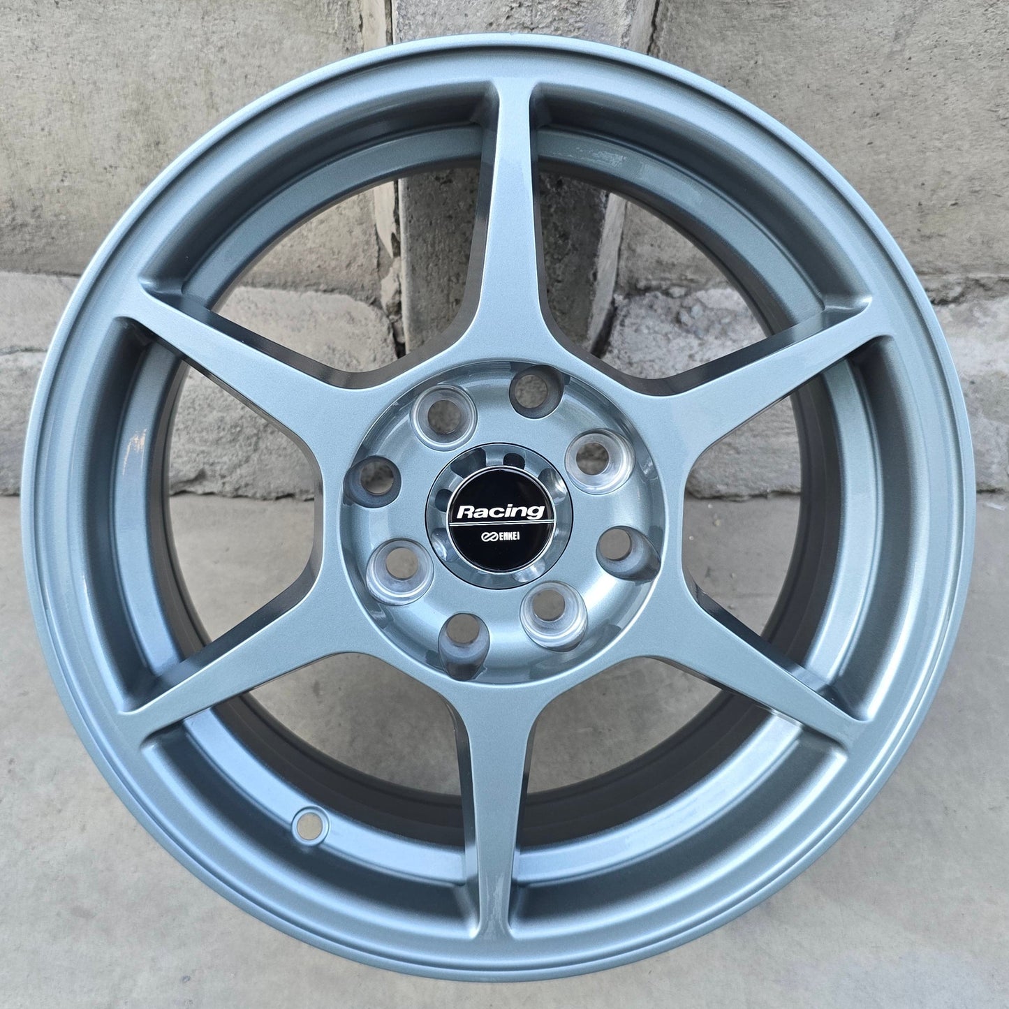 SET DE LLANTAS P1. Aro 14 - 4x100, 4x114. Doble Apernadura. Color Grafito   (P1461045G)