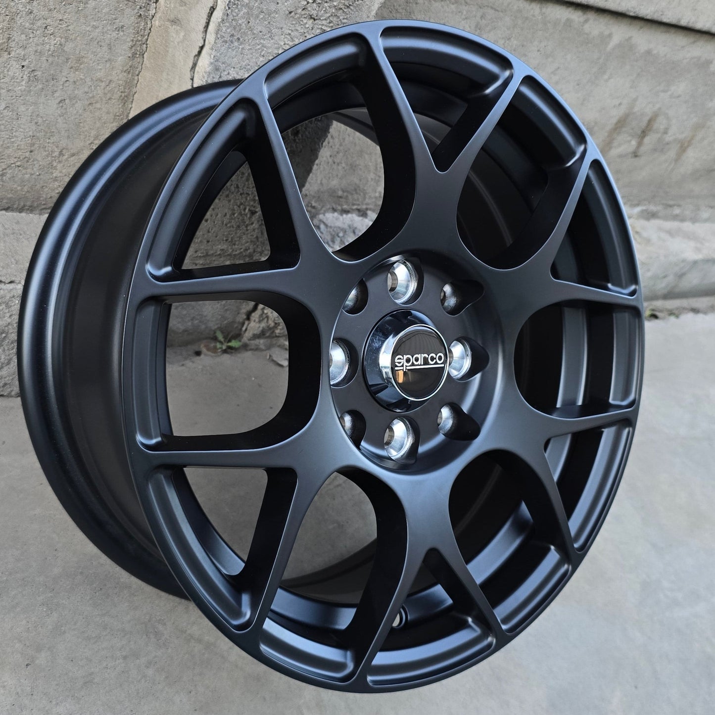 SET DE LLANTAS SUPER LIGERA. Aro 14 - 4x100, 4x114. Doble Apernadura. Color Negro Mate (SUPER-LIGERA)