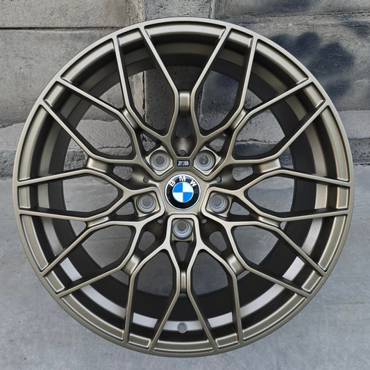 SET DE LLANTAS BMW. Aro 18 - 5x120. Color Bronce. (7107)