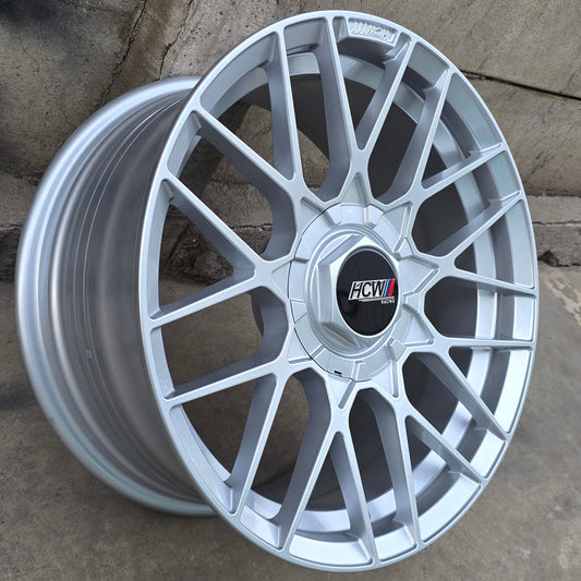 SET DE LLANTAS CODIGO. Aro 17 - 4x100, 4x114. Doble Apernadura. Color Plateado. (17CJCW08A)