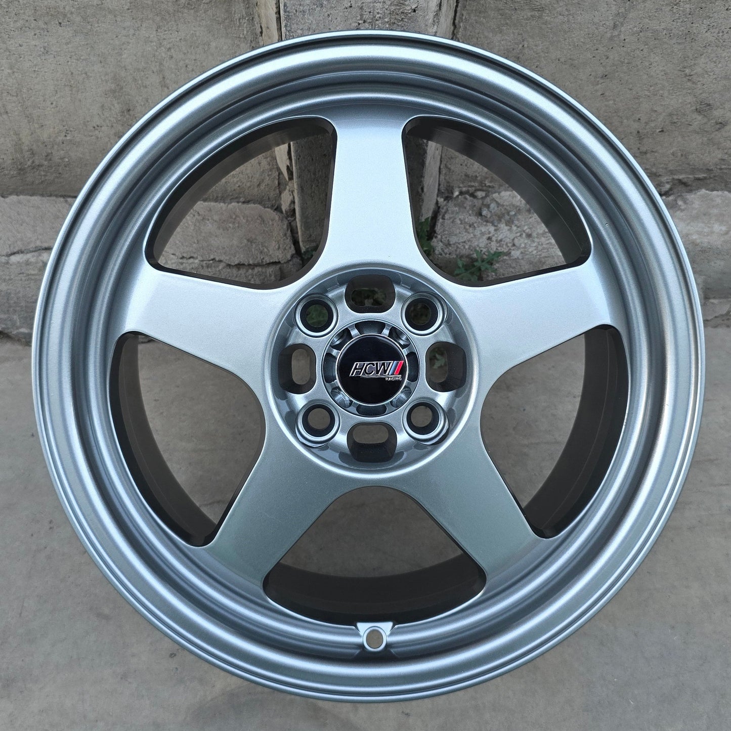 SET DE LLANTAS EVO REGAMASTER. Aro 15 - 4x100. Color Plateado. (15CJCW35B)