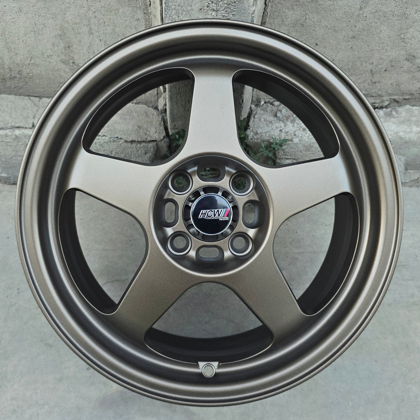SET DE LLANTAS EVO REGAMASTER. Aro 15 - 4x100. Color Bronce. (15CJCW35C)