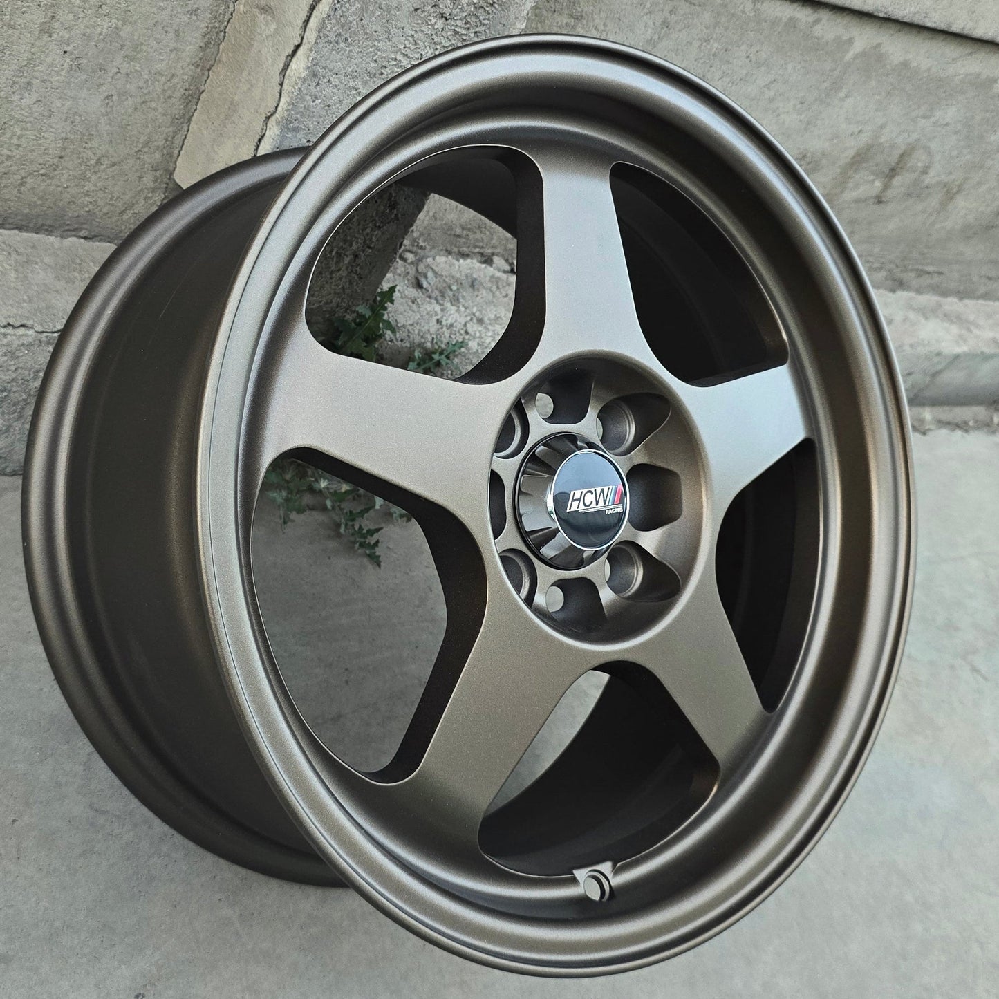 SET DE LLANTAS EVO REGAMASTER. Aro 15 - 4x100. Color Bronce. (15CJCW35C)