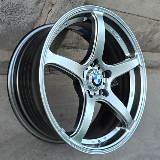 SET DE LLANTAS BMW. Aro 18 - 5x120. Color Grafito Metalizado. (VLF21)