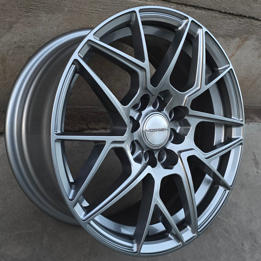 SET DE 4 LLANTAS VOSSEN Aro 15-4x100, 4x114. Color Grafito. (KARRIERE)