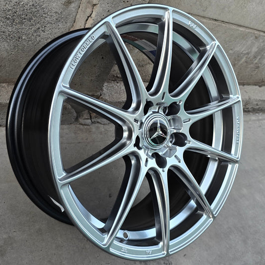 SET DE 4 LLANTAS MERCEDES * COLOR Grafito Metalizado. Aro 17- 5x112 (VLF02)