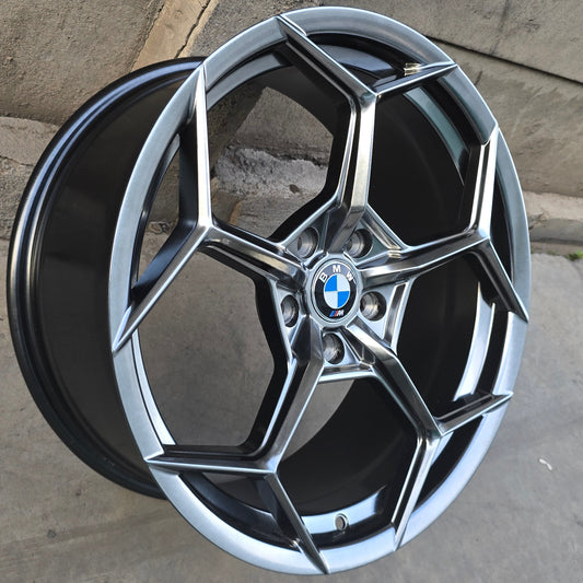 SET DE 4 LLANTAS BMW * COLOR Grafito Metalizado. Aro 18 - 5x112 (3779)