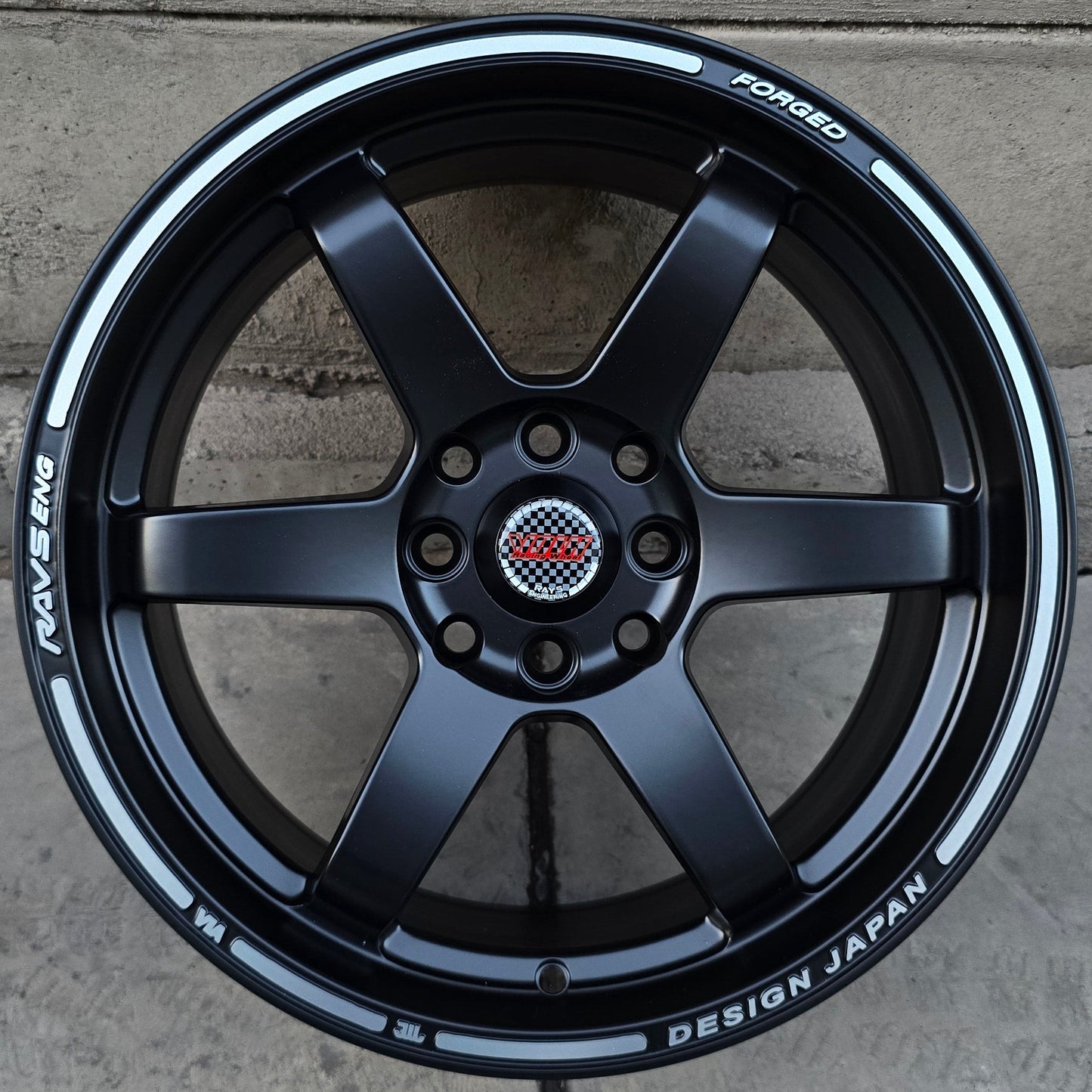 SET DE 4 LLANTAS VOLK TE37. Aro 16 - 4x100, 4x114. Doble Apernadura. Color Negro. (ARES)