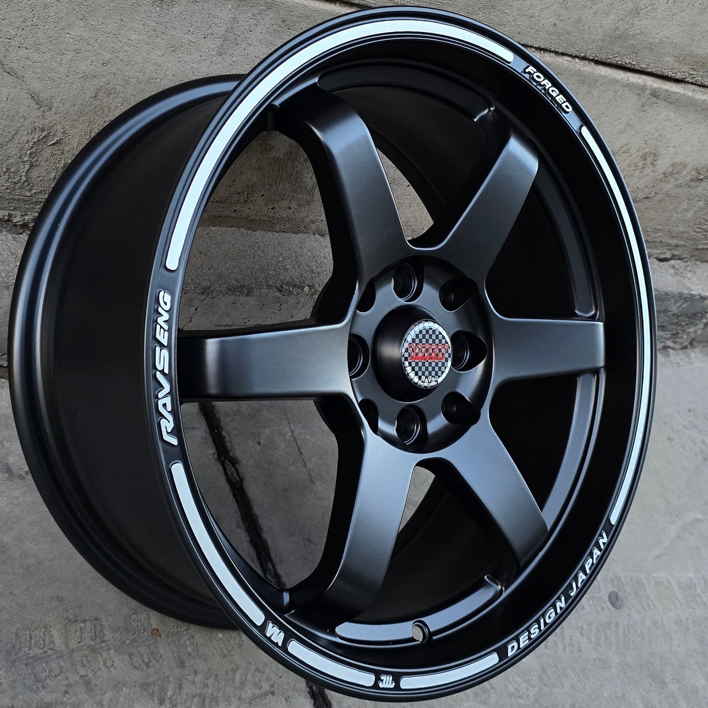 SET DE 4 LLANTAS VOLK TE37. Aro 16 - 4x100, 4x114. Doble Apernadura. Color Negro. (ARES)