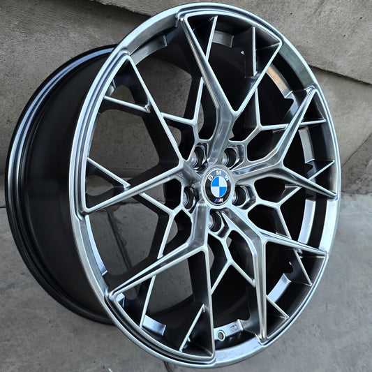 SET DE 4 LLANTAS BMW * COLOR Grafito Metalizado. Aro 17 - 5x112 (H754F)