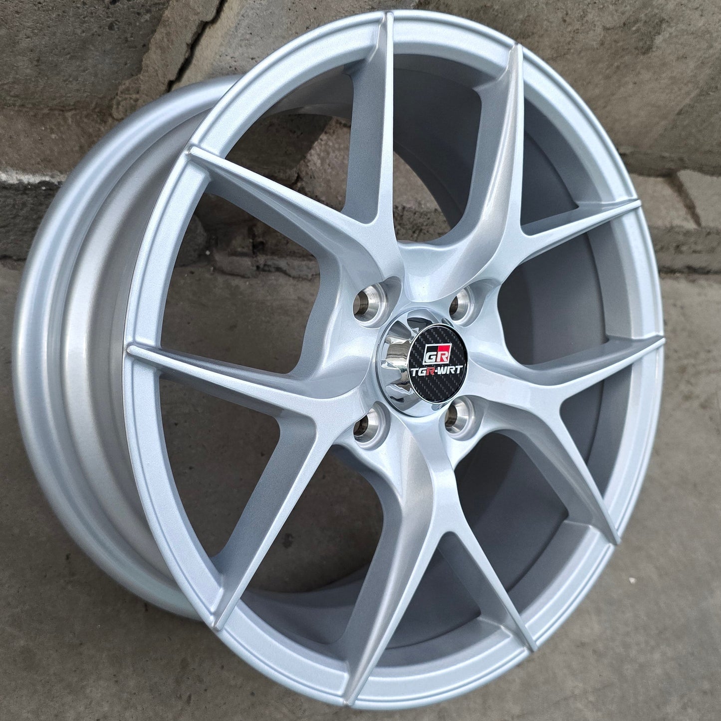 SET DE 4 LLANTAS BBS FIR. Aro 14 - 4x100. Color Plateado. (1293)