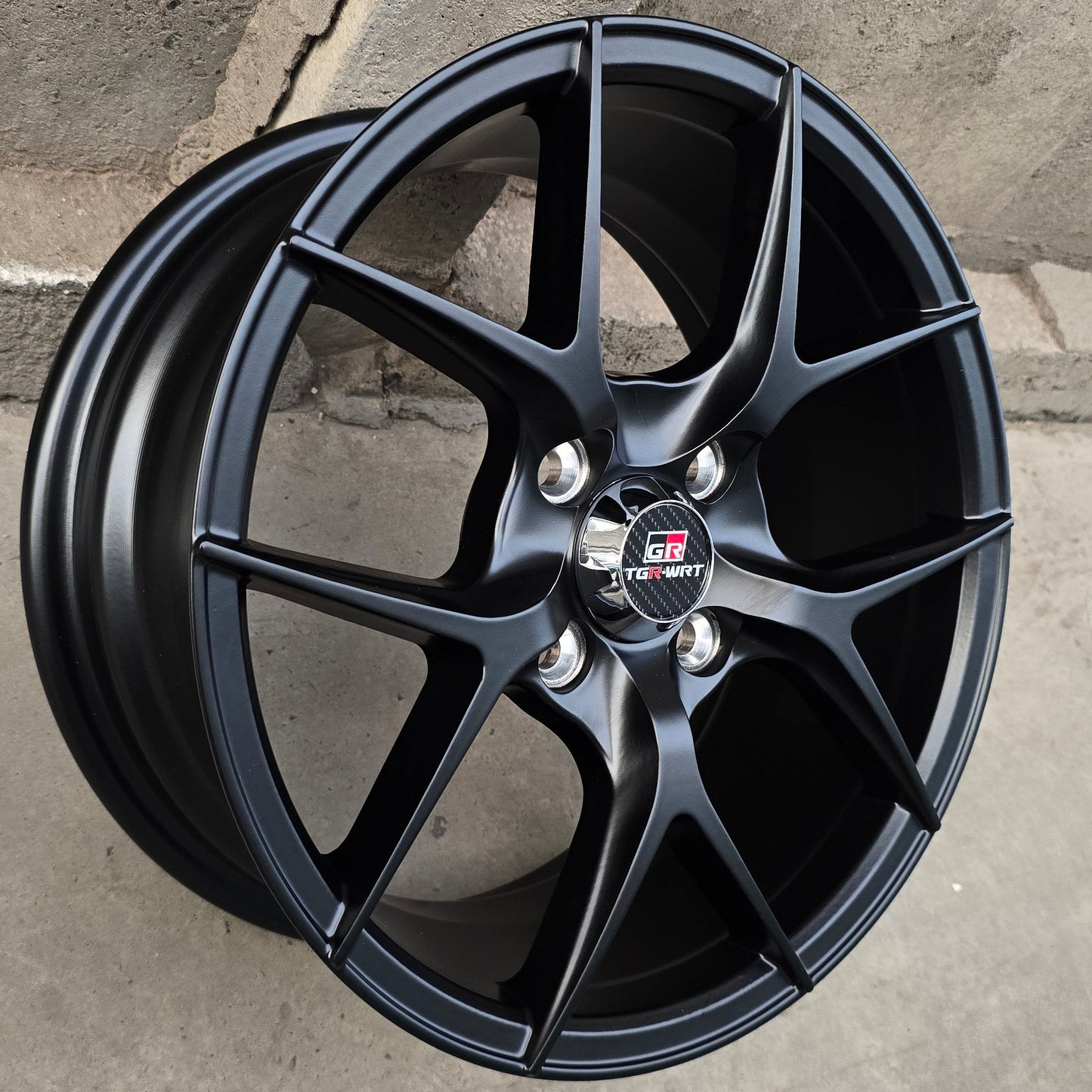 SET DE 4 LLANTAS BBS FIR. Aro 14 - 4x100. Color Negro (14X315A). (1293)