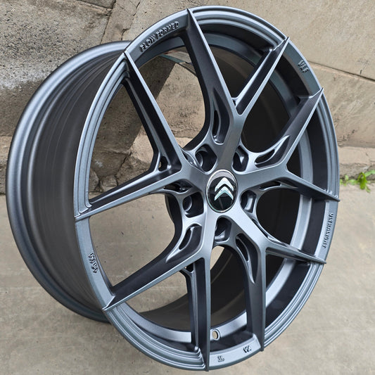 SET DE 4 LLANTAS CITROEN *. Aro 18- 5x108. COLOR Grafito. (VLF20)