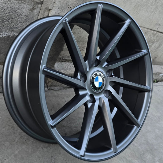 SET DE 4 LLANTAS BMW. Aro 17 - 5x120. Color Grafito. (CVT)