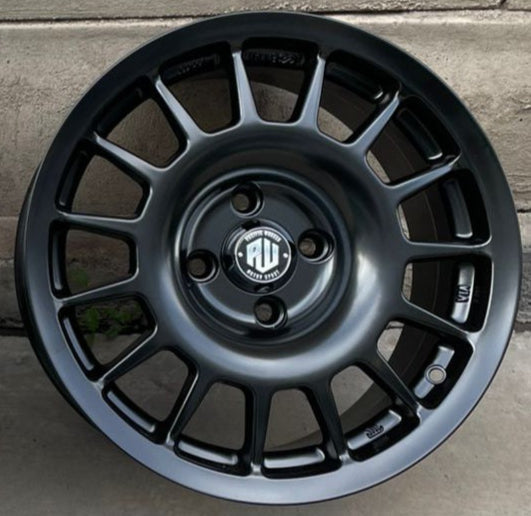 SET DE LLANTAS ENKEI RCG4. Aro 15-4x100 .Color Negro .(RCG4).