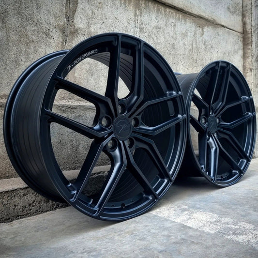 SET DE LLANTAS Z PERFORMANCE  . Aro-19-5x114 .Color Negro .(370).