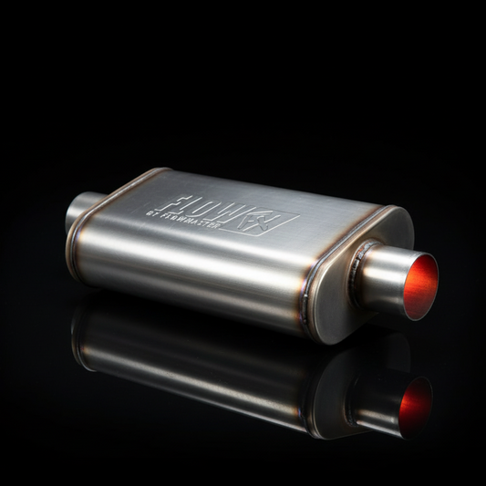 Silenciador de Alto Flujo Flowmaster 3”x3” – Sonido Racing y Potencia Pura. (W300867)
