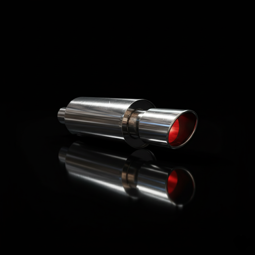 Silenciador de Alto Flujo 2.5”x3x4” – Potencia, Sonido y Estilo Deportivo. (h1405)