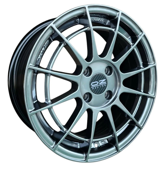 SET DE LLANTAS OZ SUPER TURISMO AERO. Aro 15-4x100 .Color Grafito Metalizado .(RGW6653).