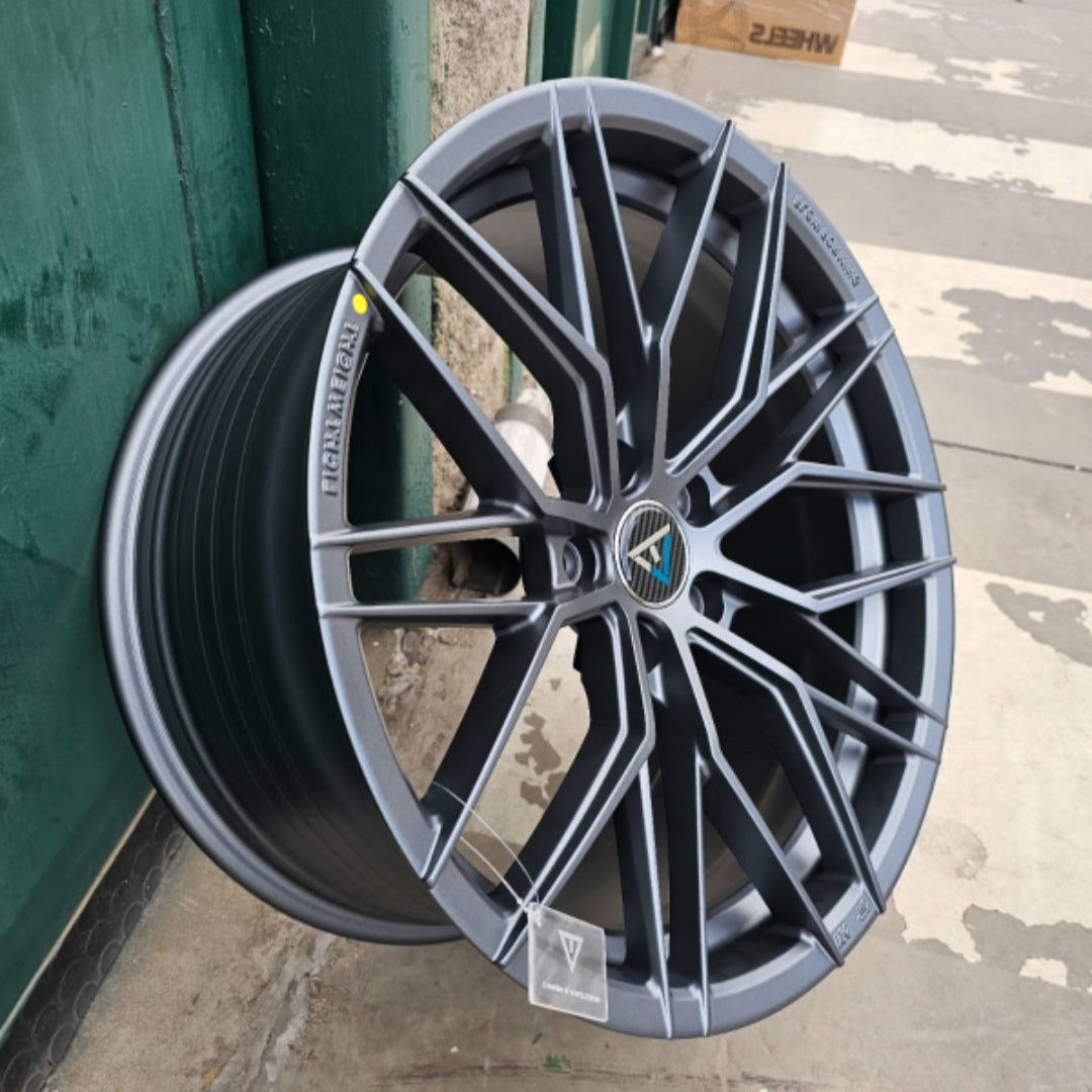 SET DE LLANTAS VLF06. Aro 18 - 5x112. Color Grafito. (VLF06)