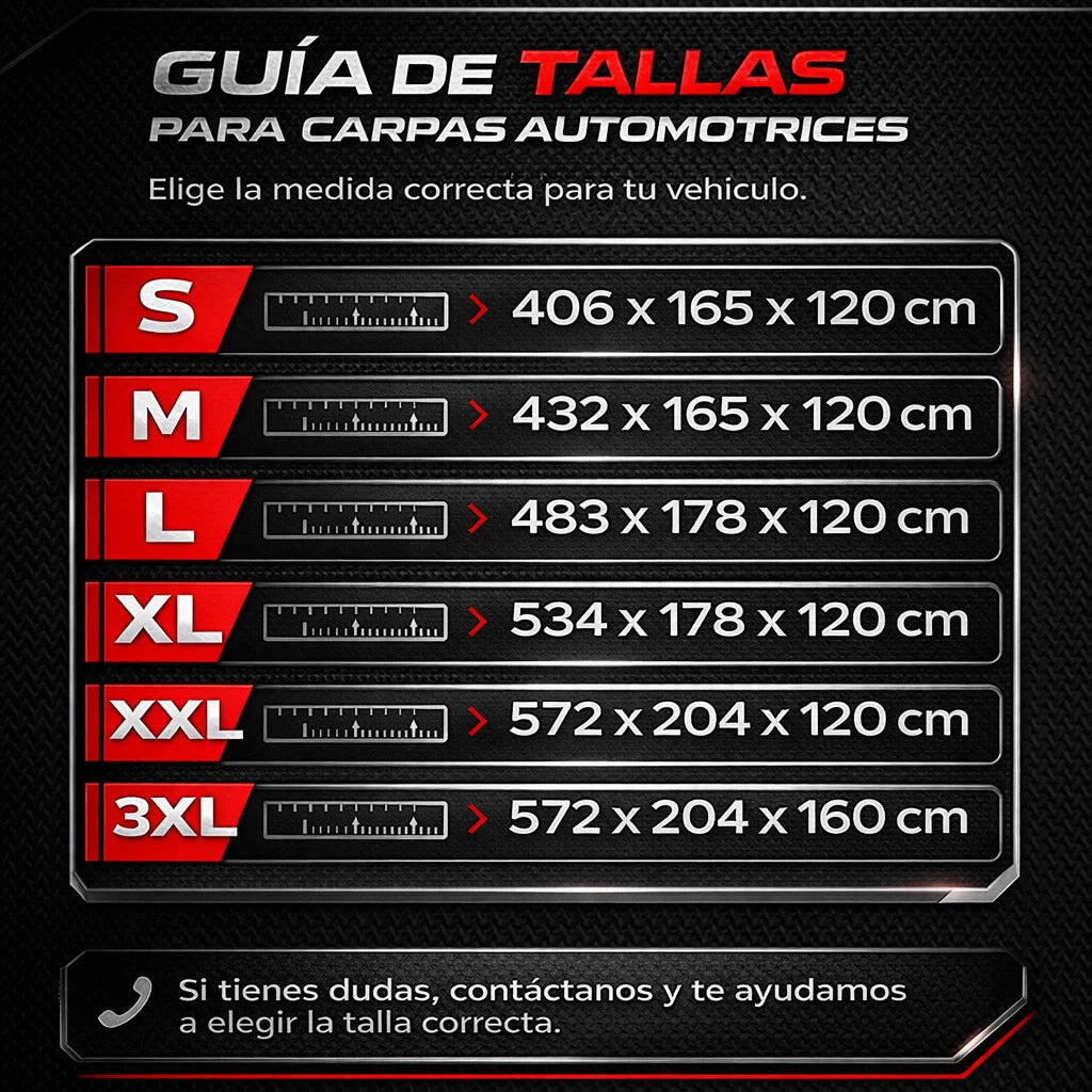 Carpa Protectora Premium para Autos – Impermeable, Interior de Felpa y Protección UV