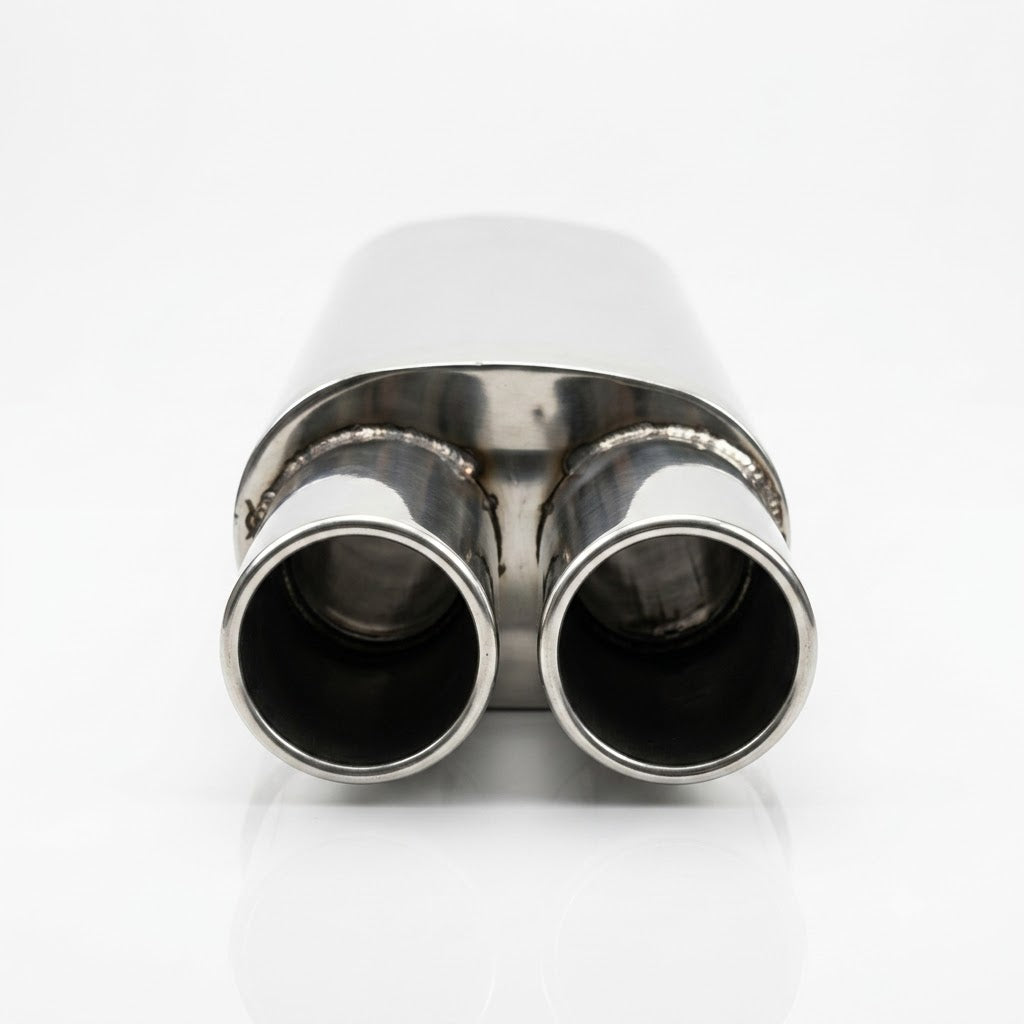 Escape Doble 2.5” con Salida 3”